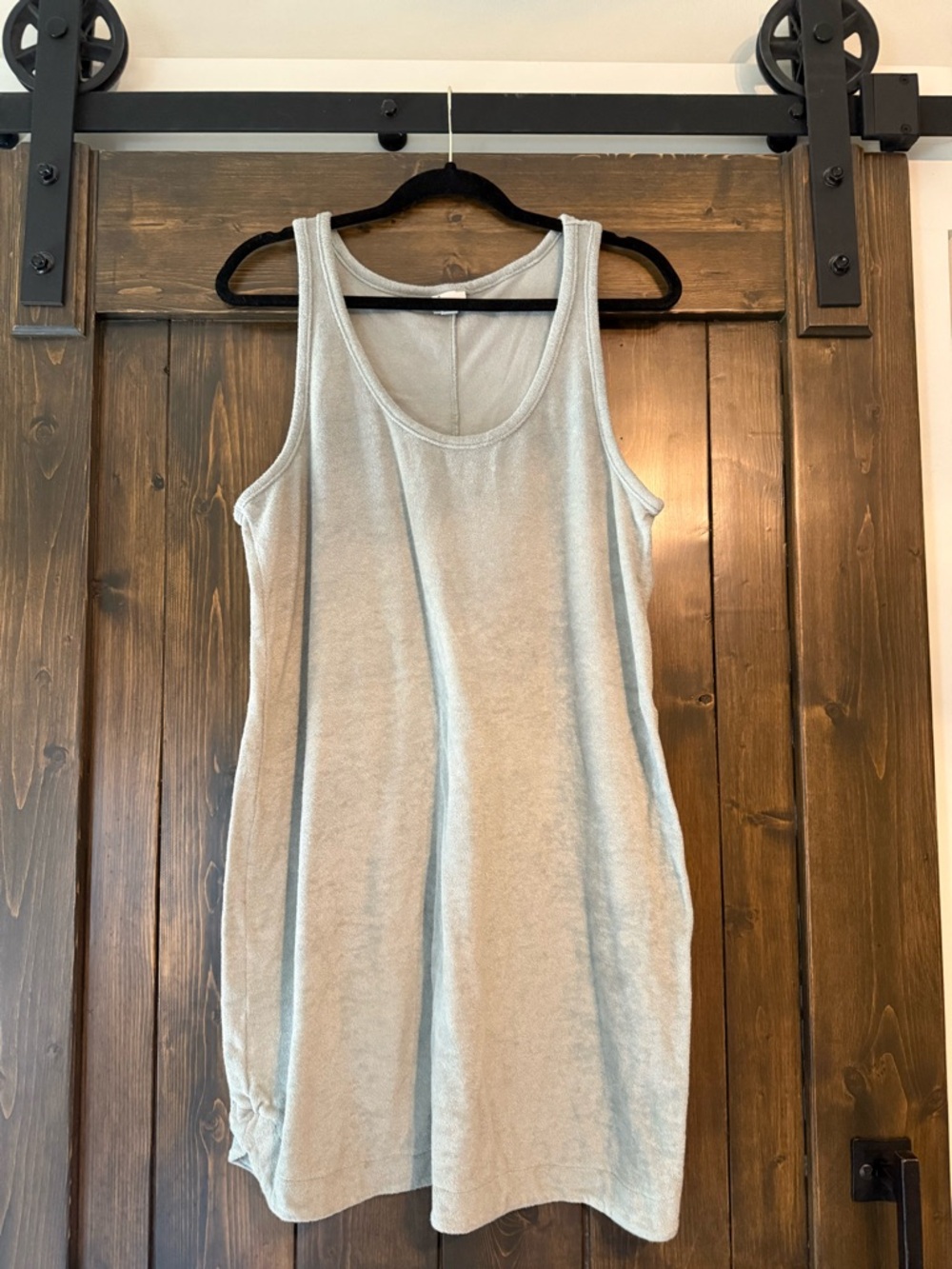 a new day Light Gray Sleeveless Tank Dress
